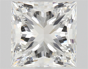 Picture of Natural Diamond 2.09 Carats, Princess with  Cut, H Color, VVS1 Clarity and Certified by GIA