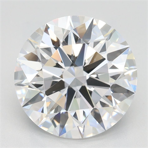 Picture of Lab Grown Diamond 3.13 Carats, Round with Ideal Cut, D Color, IF Clarity and Certified by IGI