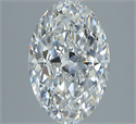 Natural Diamond 1.19 Carats, Oval with  Cut, E Color, VVS2 Clarity and Certified by GIA