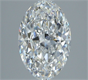 Natural Diamond 1.19 Carats, Oval with  Cut, E Color, VVS2 Clarity and Certified by GIA