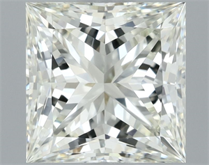 Foto Diamante Natural 1.53 quilates, Princesa , Color I, claridad VVS1 y certificado IGI de