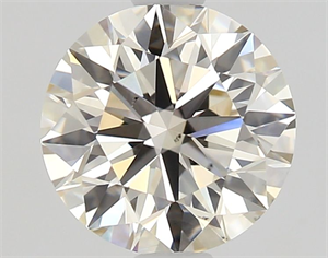 Picture of Natural Diamond 1.02 Carats, Round with Excellent Cut, J Color, VS2 Clarity and Certified by GIA