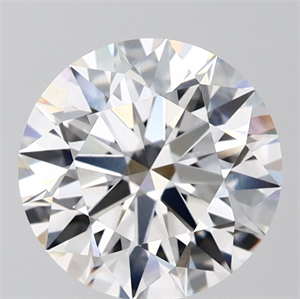 Picture of Lab Grown Diamond 2.73 Carats, Round with Ideal Cut, E Color, VS1 Clarity and Certified by IGI