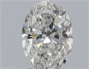 Natural Diamond 1.01 Carats, Oval with  Cut, G Color, VS2 Clarity and Certified by GIA