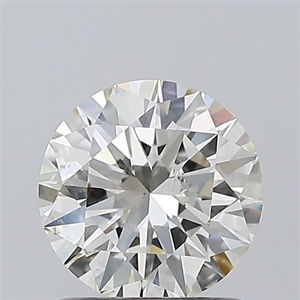 Foto Diamante Natural 1.01 quilates, Redondo , Color J, claridad SI1 y certificado GIA de