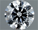 Diamante Natural 0.50 quilates, Redondo , Color D, claridad VS1 y certificado GIA