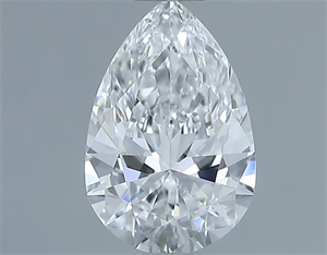 Foto Diamante Natural 0.56 quilates, De pera , Color E, claridad VVS1 y certificado GIA de