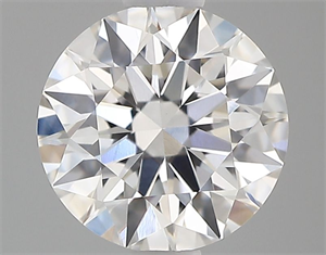 Picture of Lab Grown Diamond 1.01 Carats, Round with Ideal Cut, D Color, VVS2 Clarity and Certified by IGI
