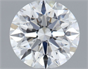 Del inventario de diamantes de laboratorio, 1.05 quilates, Redondo , Color D, claridad VVS2 y certificado IGI