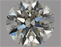 Natural Diamond 0.80 Carats, Round with Excellent Cut, L Color, VVS1 Clarity and Certified by GIA