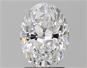 Natural Diamond 2.02 Carats, Oval with  Cut, D Color, VS2 Clarity and Certified by GIA