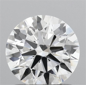 Picture of Lab Grown Diamond 1.07 Carats, Round with Ideal Cut, D Color, VVS2 Clarity and Certified by IGI