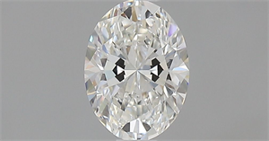 Foto Diamante Natural 0.71 quilates, Ovalado , Color H, claridad VVS1 y certificado GIA de