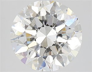 Foto Diamante Natural 3.02 quilates, Redondo , Color I, claridad SI2 y certificado GIA de