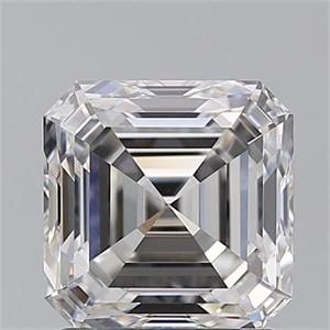 Picture of Natural Diamond 2.01 Carats, Asscher with  Cut, G Color, VVS2 Clarity and Certified by GIA