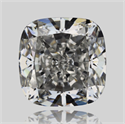 Natural Diamond 0.80 Carats, Cushion with  Cut, F Color, VS2 Clarity and Certified by GIA