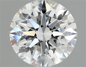 Picture of Lab Grown Diamond 1.36 Carats, Round with Excellent Cut, E Color, VS1 Clarity and Certified by IGI