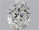 Natural Diamond 0.90 Carats, Oval with  Cut, G Color, VS1 Clarity and Certified by GIA