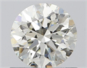 Natural Diamond 0.71 Carats, Round with Very Good Cut, I Color, VS2 Clarity and Certified by IGI