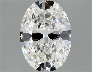 Picture of Natural Diamond 0.51 Carats, Oval with  Cut, E Color, VS1 Clarity and Certified by GIA