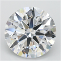 Del inventario de diamantes de laboratorio, 4.20 quilates, Redondo , Color D, claridad IF y certificado IGI