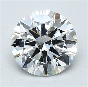 Foto Diamante Natural 1.90 quilates, Redondo , Color D, claridad VS2 y certificado GIA de