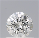Natural Diamond 0.46 Carats, Round with Excellent Cut, G Color, IF Clarity and Certified by GIA