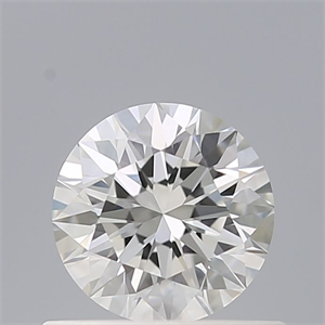 Picture of Natural Diamond 0.46 Carats, Round with Excellent Cut, G Color, IF Clarity and Certified by GIA
