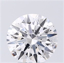 Lab Grown Diamond 3.02 Carats, Round with Excellent Cut, D Color, VVS2 Clarity and Certified by GIA