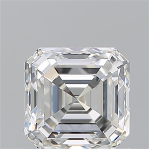 Picture of Natural Diamond 1.20 Carats, Asscher with  Cut, H Color, VVS2 Clarity and Certified by GIA