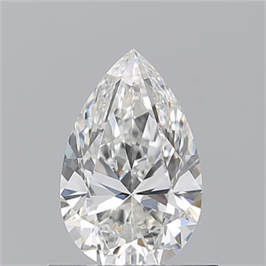 Picture of Natural Diamond 0.71 Carats, Pear with  Cut, G Color, VVS1 Clarity and Certified by GIA
