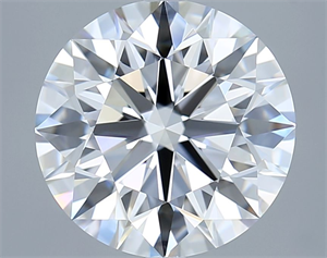 Picture of Lab Grown Diamond 5.54 Carats, Round with Ideal Cut, E Color, VVS1 Clarity and Certified by IGI