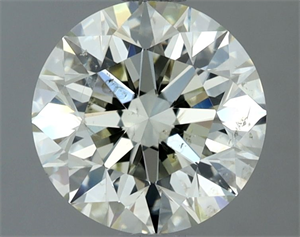 Foto Diamante Natural 1.50 quilates, Redondo , Color L, claridad SI2 y certificado IGI de