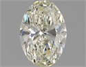 Diamante Natural 0.50 quilates, Ovalado , Color L, claridad VVS2 y certificado GIA