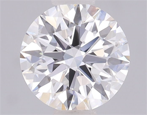 Picture of Lab Grown Diamond 0.73 Carats, Round with Ideal Cut, D Color, VVS2 Clarity and Certified by IGI