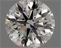 Natural Diamond 0.60 Carats, Round with Excellent Cut, I Color, VS1 Clarity and Certified by GIA