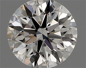 Picture of Natural Diamond 0.60 Carats, Round with Excellent Cut, I Color, VS1 Clarity and Certified by GIA