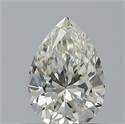 Diamante Natural 0.51 quilates, De pera , Color H, claridad IF y certificado IGI