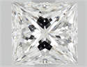 Natural Diamond 1.01 Carats, Princess with  Cut, E Color, VVS2 Clarity and Certified by GIA