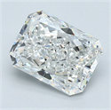 Natural Diamond 2.01 Carats, Radiant with  Cut, F Color, VS2 Clarity and Certified by GIA