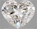 Natural Diamond 4.02 Carats, Heart with  Cut, I Color, VS1 Clarity and Certified by GIA