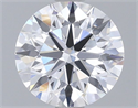 Del inventario de diamantes de laboratorio, 1.53 quilates, Redondo , Color D, claridad VVS2 y certificado IGI