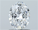 Diamante Natural 1.01 quilates, Ovalado , Color D, claridad SI1 y certificado GIA
