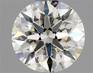 Picture of Natural Diamond 0.80 Carats, Round with Excellent Cut, J Color, VVS1 Clarity and Certified by GIA