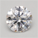Del inventario de diamantes de laboratorio, 1.19 quilates, Redondo , Color E, claridad VVS1 y certificado IGI