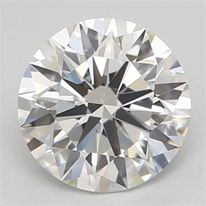 Foto Diamante Natural 0.72 quilates, Redondo , Color I, claridad VVS2 y certificado GIA de