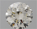 Natural Diamond 0.70 Carats, Round with Very Good Cut, I Color, VVS1 Clarity and Certified by IGI