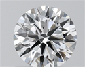 Del inventario de diamantes de laboratorio, 0.71 quilates, Redondo , Color D, claridad VVS2 y certificado IGI