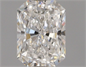 Natural Diamond 0.53 Carats, Radiant with  Cut, F Color, VVS2 Clarity and Certified by GIA