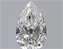 Natural Diamond 0.70 Carats, Pear with  Cut, G Color, VVS1 Clarity and Certified by GIA